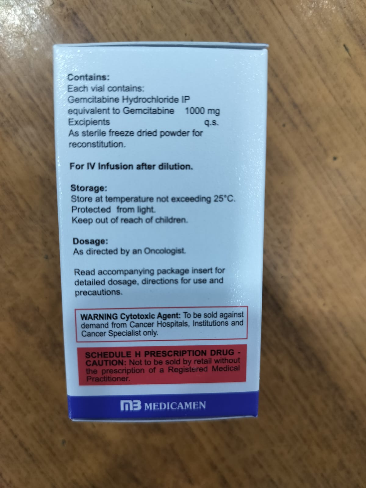 Gemivo 1gm - Gemcitabine For Injection