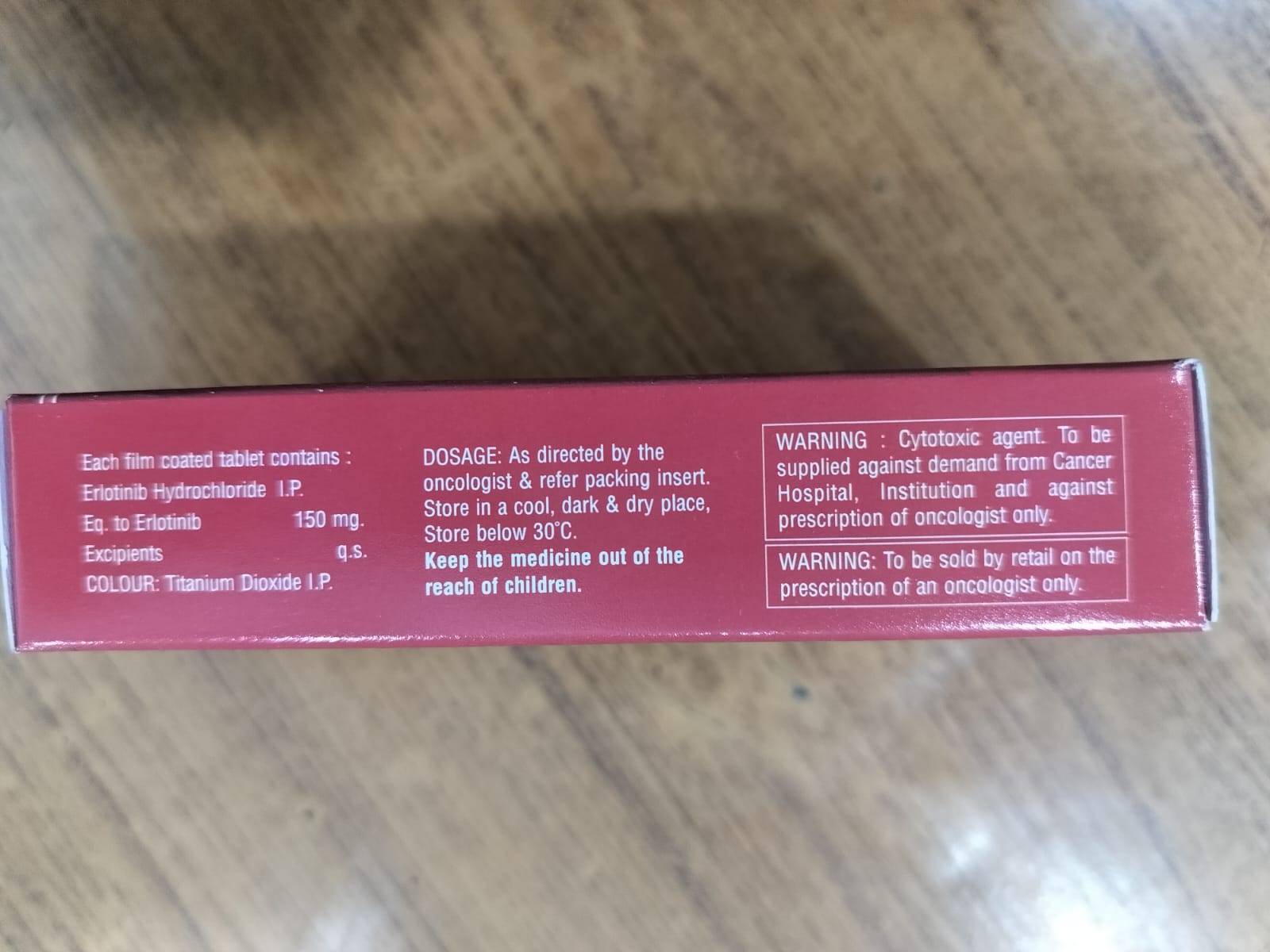 Erlozest 150mg - Erlotinib Tablets