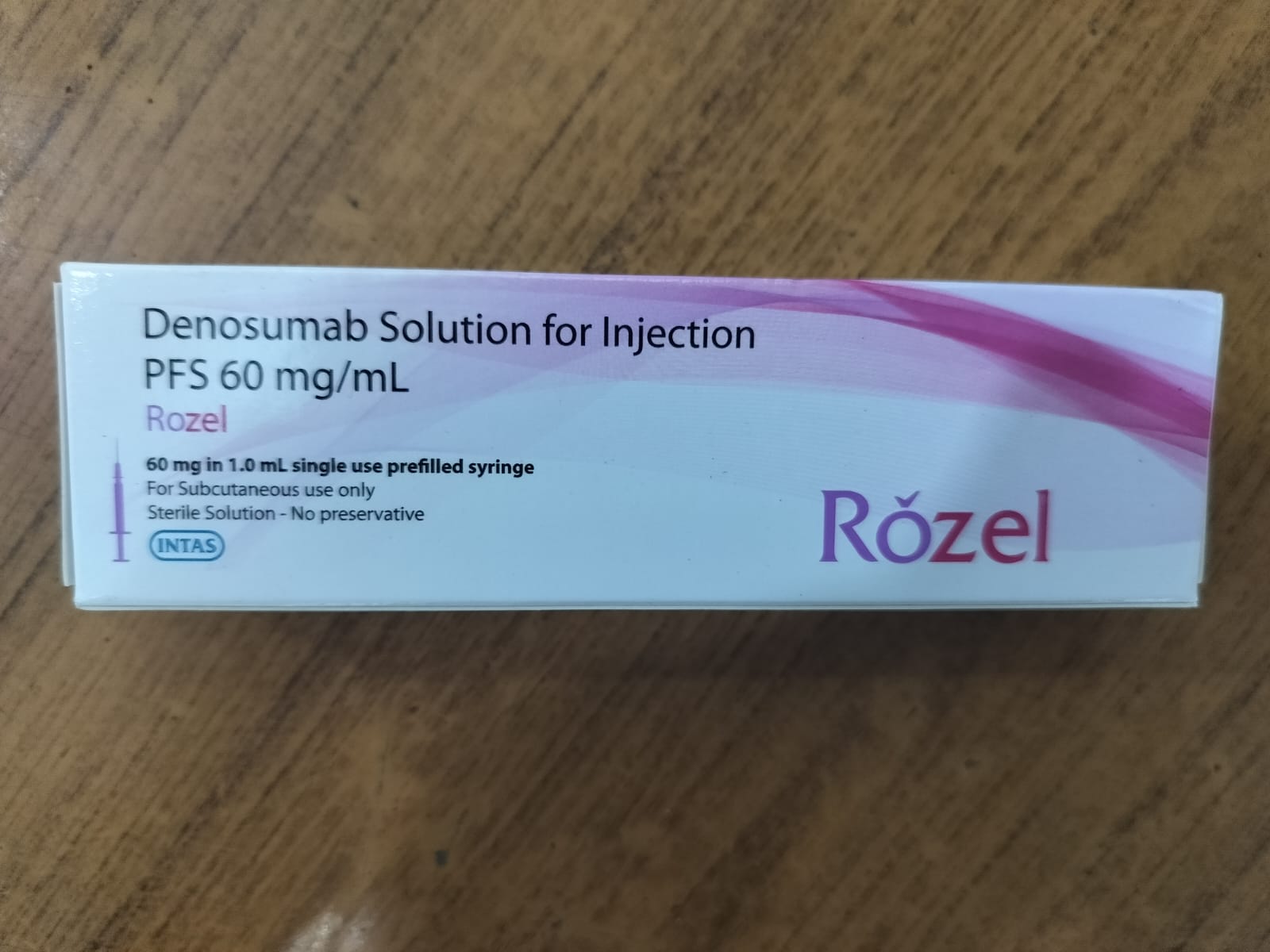 Rozel 60mg - Denosumab Injuction
