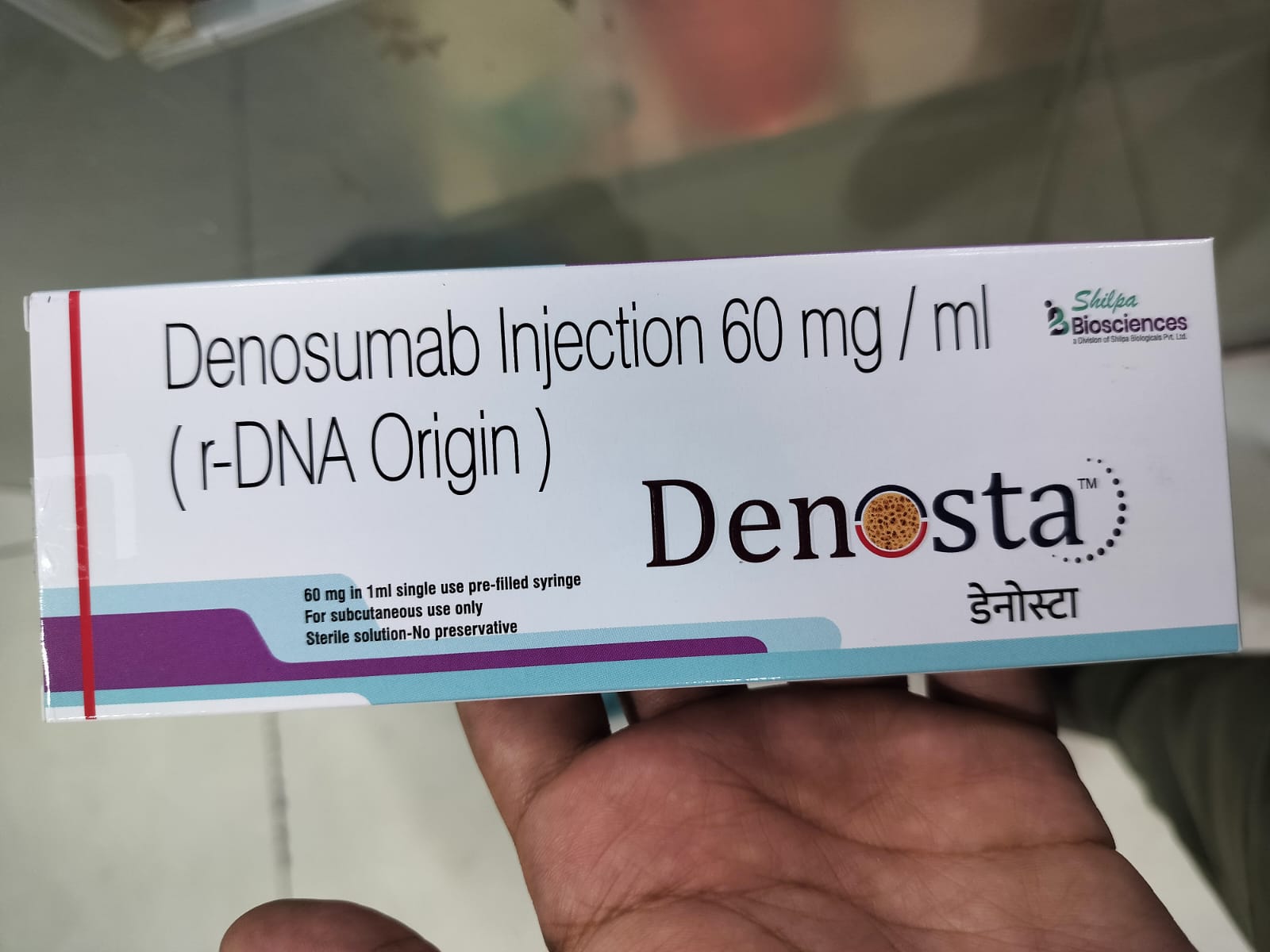 Denosta 60mg - Denosumab Injuction