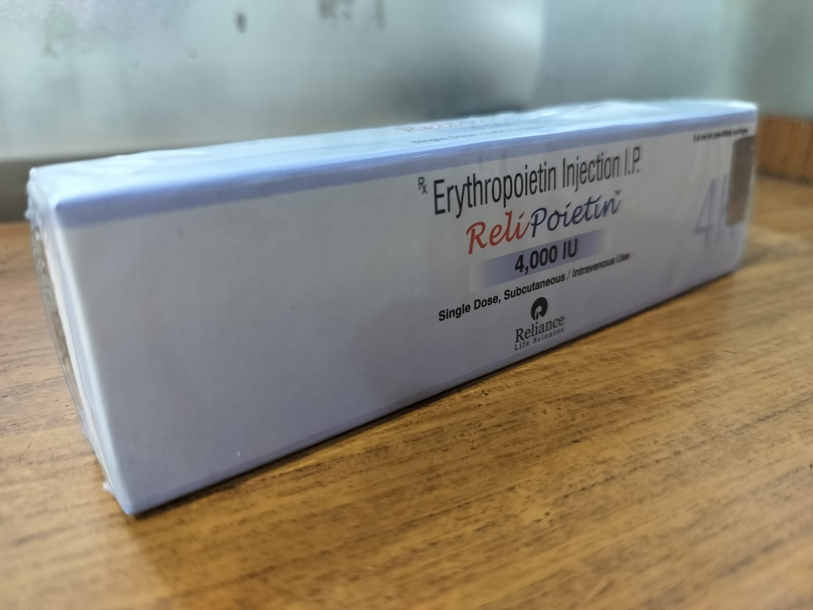 Relipoietin 4000iu - Erythropoietin Injection
