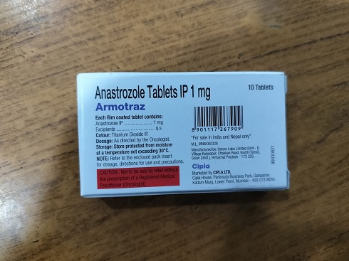 Armotraz 1mg - Anastrozole Tablets