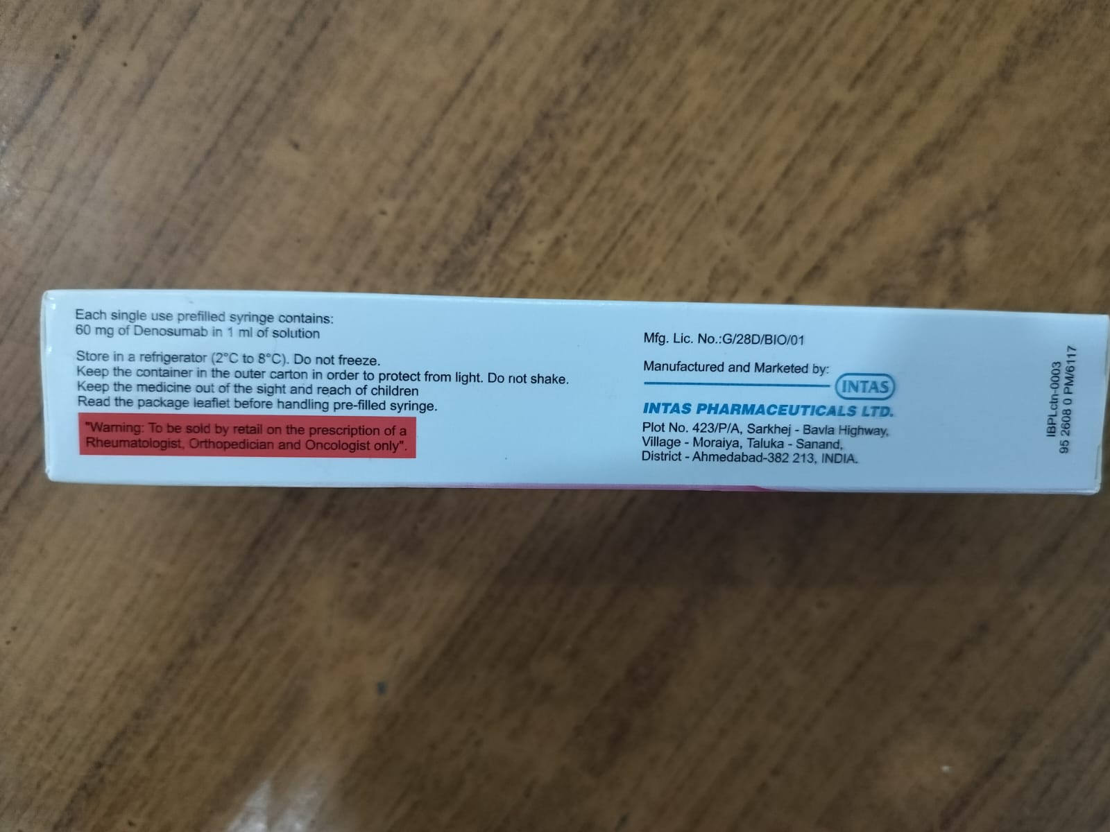 Rozel 60mg - Denosumab Injuction