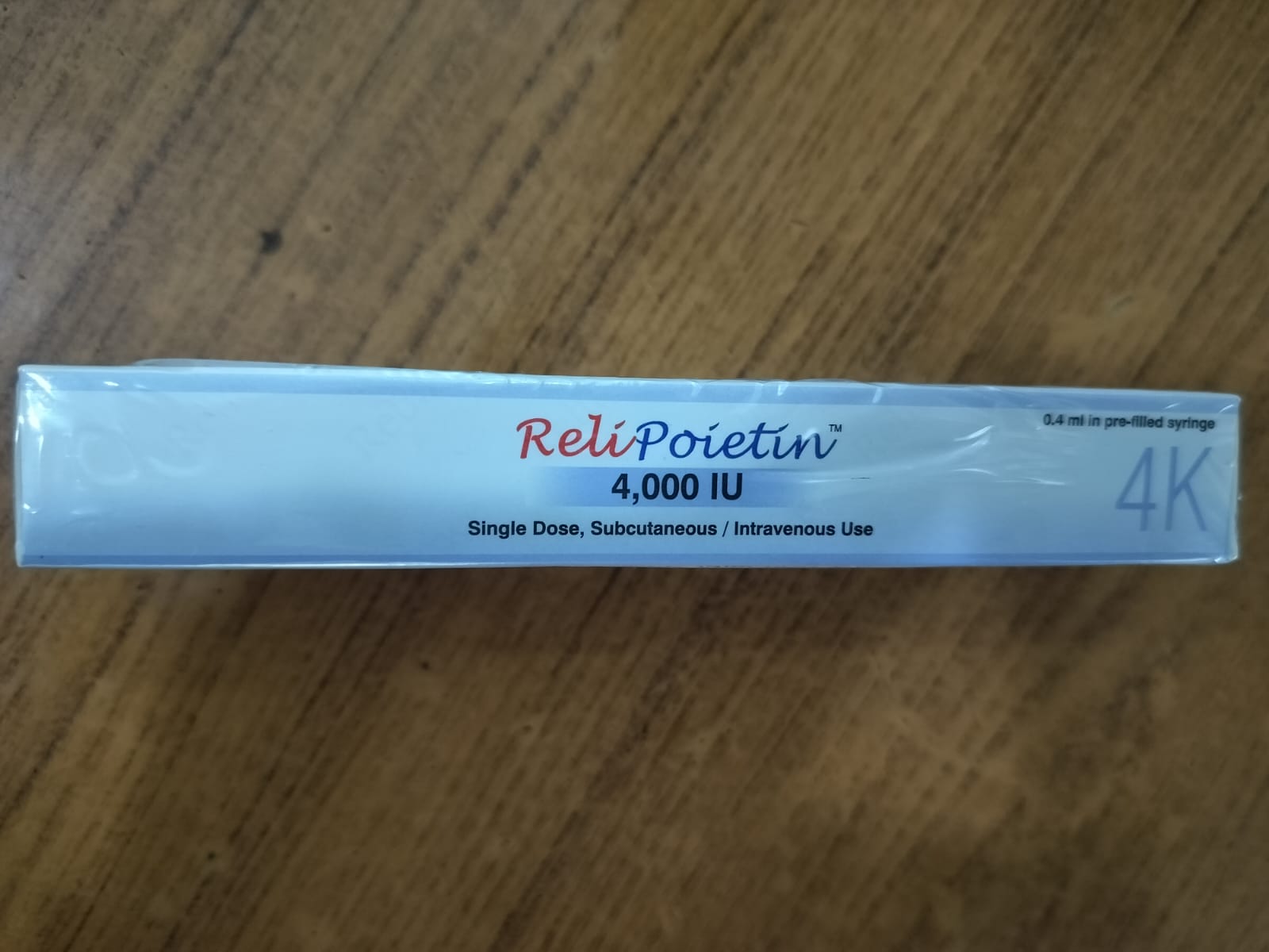 Relipoietin 4000iu - Erythropoietin Injection