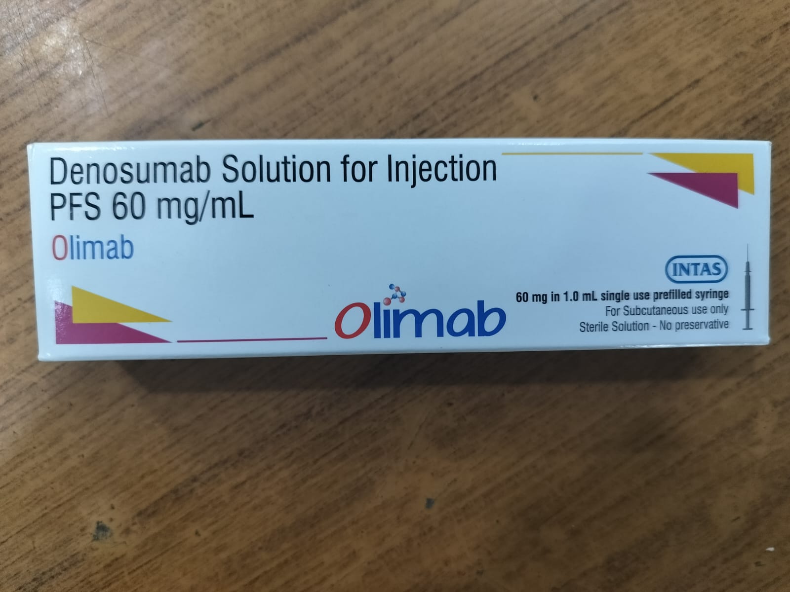 Olimab 60mg - Denosumab Solution For Injuction