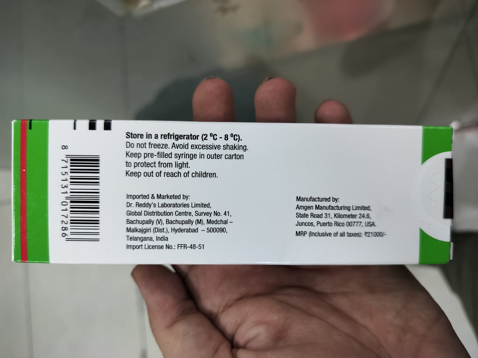 Prolia 60mg - Denosumab Injection