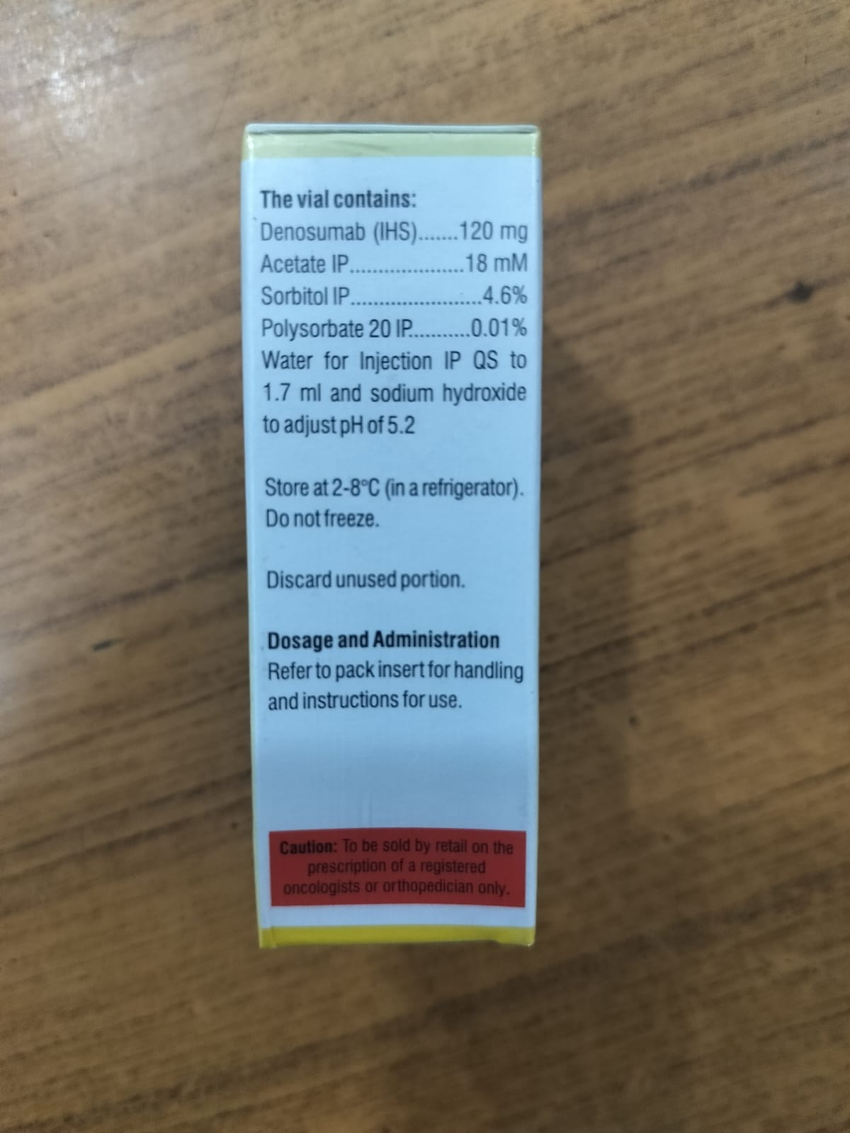 Denosurel 120mg - Denosumab Injuction