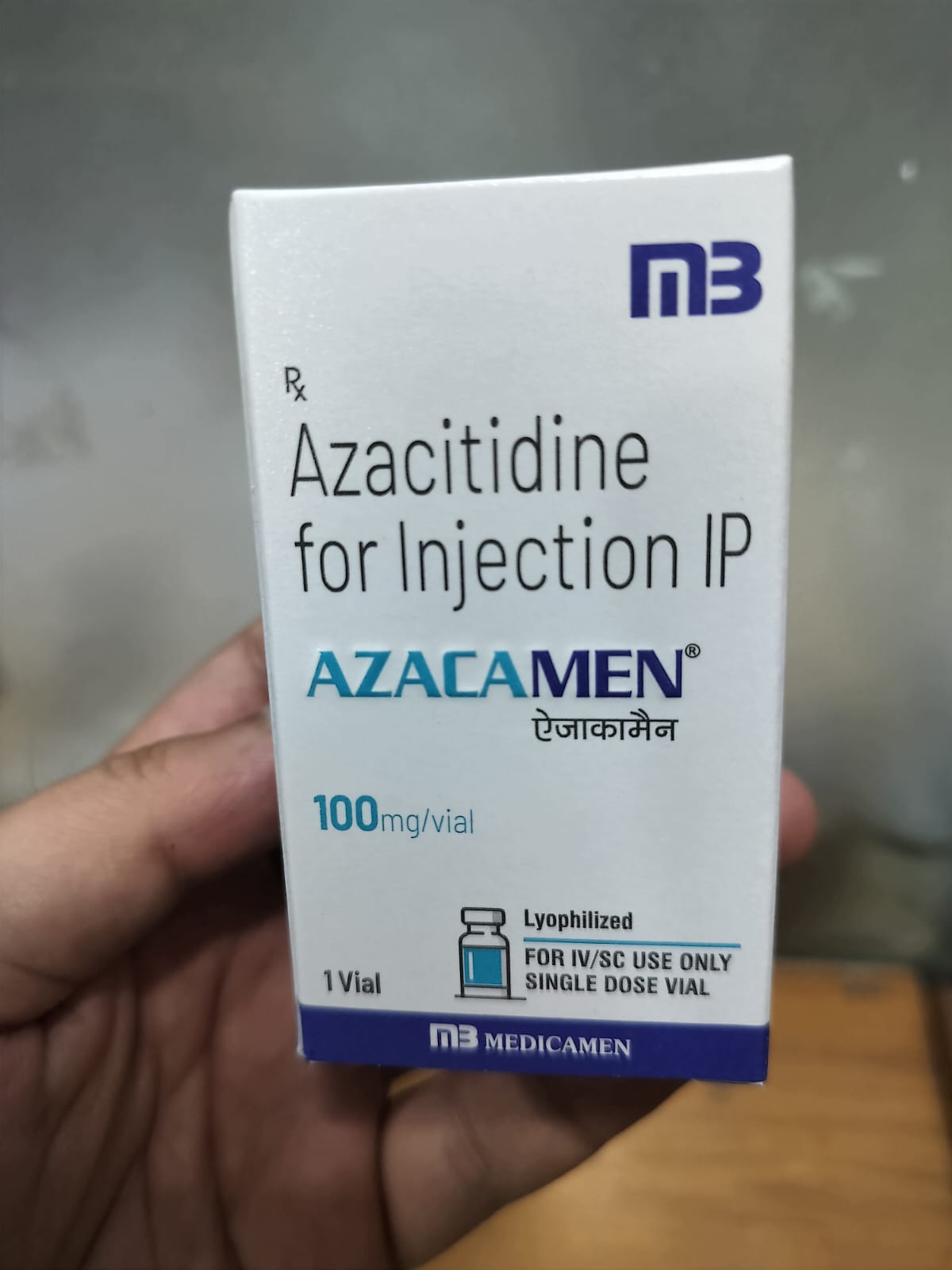 Azacamen 100mg - Azacitidine Injection
