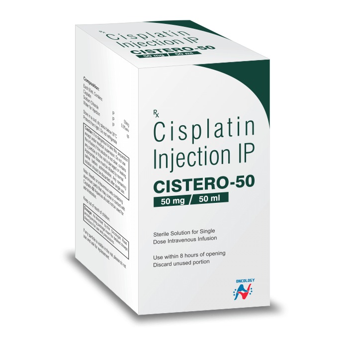 Cistero 50mg - Cisplatin Injection