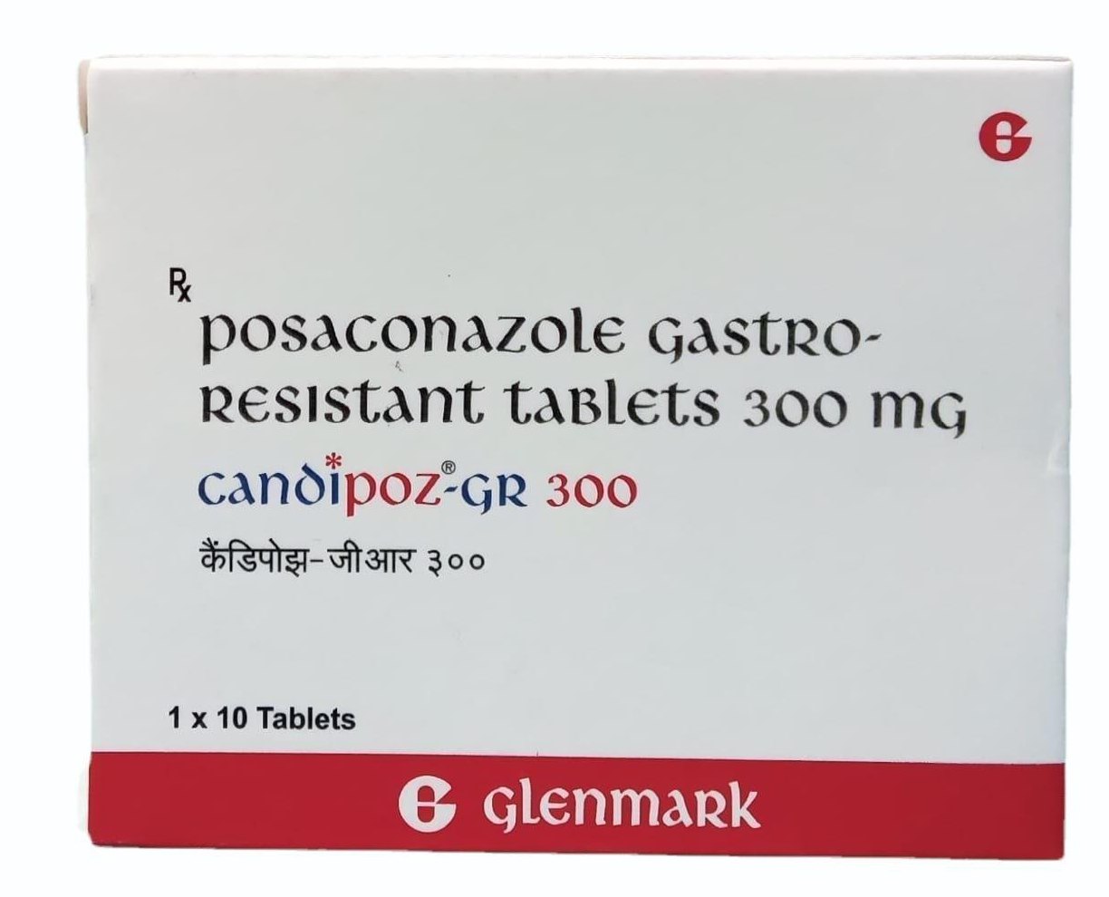 Candipoz-Gr 300mg - Posaconazole Gastro-Resistant Tablets