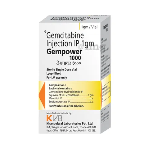 Gempower (200mg / 1gm) - Gemcitabine for Injection