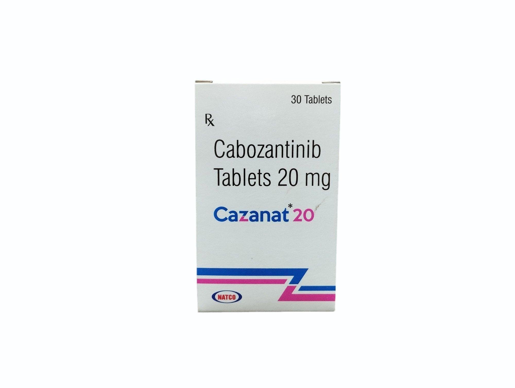 Cazanat (20mg / 40mg / 60mg) - Cabozantinib Tablets