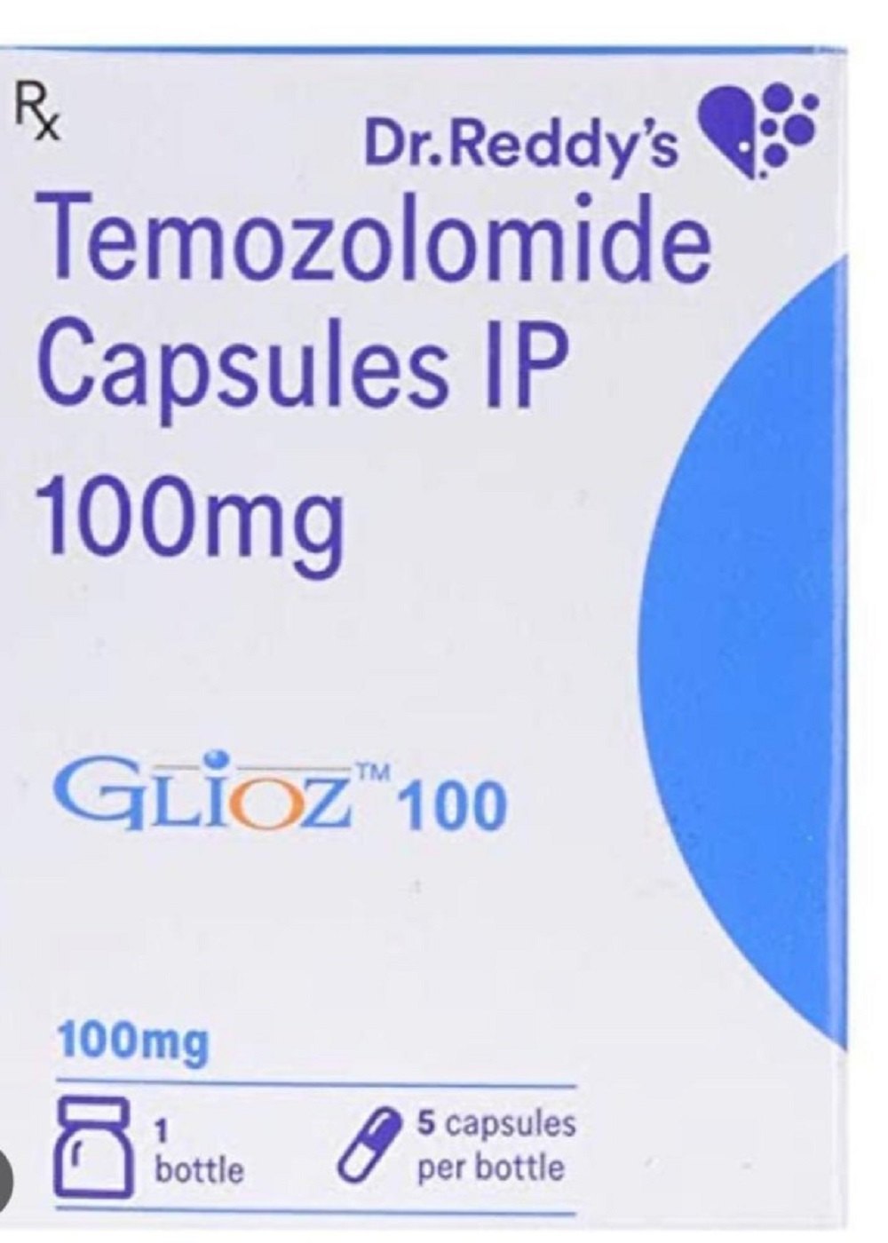 Glioz 100mg - Temozolomide Capsules