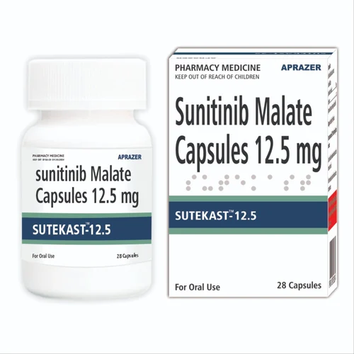 Sutekast 12.5mg - Sunitinib Malate Capsules