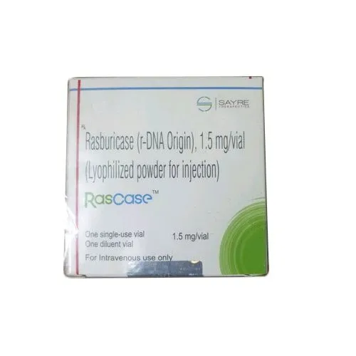 Rascase 1.5mg - Rasburicase (r-DNA Origin), Lyophilized Powder for Injection