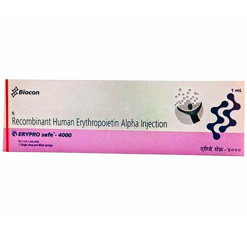 Erypro Safe 4000iu - Recombinant Human Erythropoietin Alpha Injection
