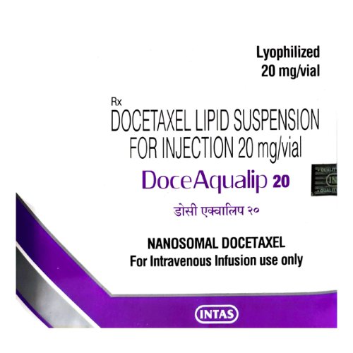 Doceaqualip (20mg / 80mg) - Docetaxel Lipid Suspension For Injuction