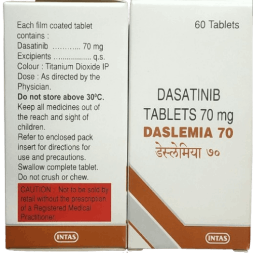 Daslemia (70mg / 100mg) - Dasatnib Tablets