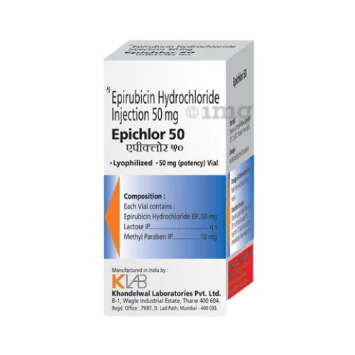 Epichlor 50mg - Epirubicin Hydrochloride Injection