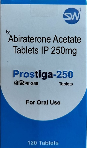 Abiraterone Acetate Tablets for Wholesale (Prostiga 250mg)